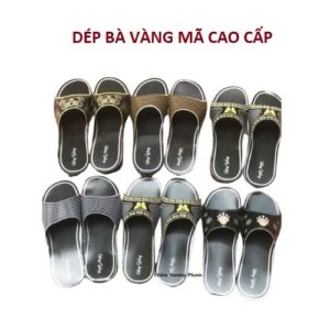 Dép vàng mã nữ