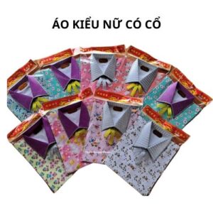 Áo kiểu nữ cổ đứng