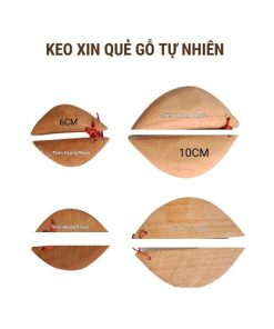 Keo xin quẻ gỗ
