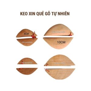Keo xin quẻ gỗ