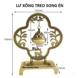 Lư treo song yến