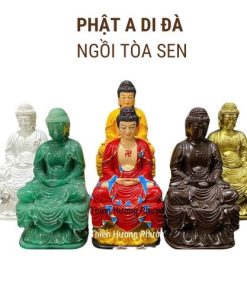 Phật a di đà ngồi tòa sen