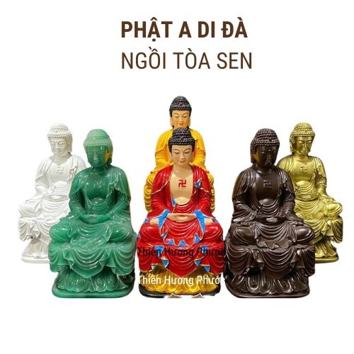 Phật a di đà ngồi tòa sen