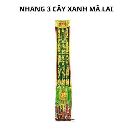 Nhang rồng 3 cây rồng xanh mã lai