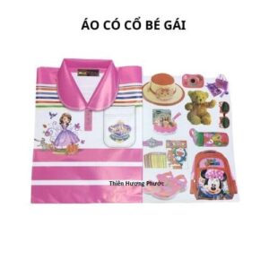 Quần áo bé gái có cổ