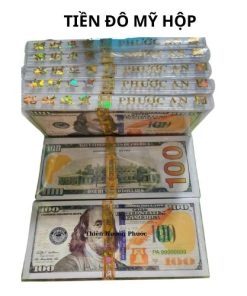 Tiền đô mỹ hộp