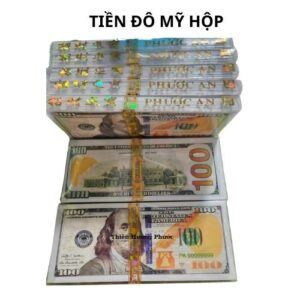Tiền đô mỹ hộp
