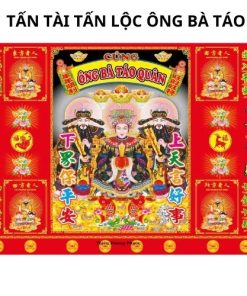 Tấn tài tấn lộc ông bà táo