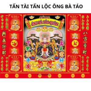 Tấn tài tấn lộc ông bà táo