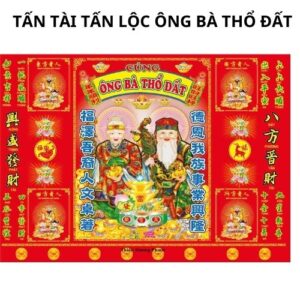 Tấn tài tấn lộc ông bà thổ đất