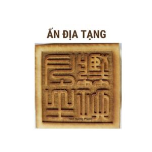 Ấn địa tạng gỗ thị