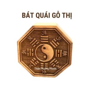 Ấn triện gỗ thị bát quái