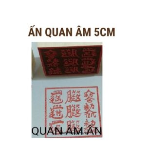 Ấn quan âm gỗ thị