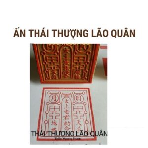 Ấn thái thượng lão quân gỗ thị