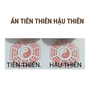 Ấn tiên thiên hậu thiên gỗ thị