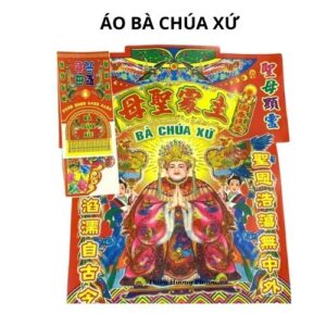 Áo cúng bà chúa xứ 1 bộ cơ bản