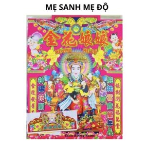 Giấy áo cúng mẹ sanh mẹ độ 1 bộ cơ bản
