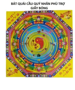 Bát quái giấy quý nhân phù trợ