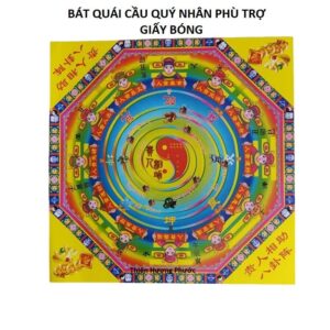 Bát quái giấy quý nhân phù trợ