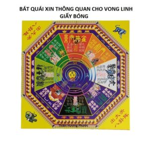 Bát quái giấy thông quan vong linh