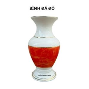 Bộ thờ cúng đá đỏ 1 cái