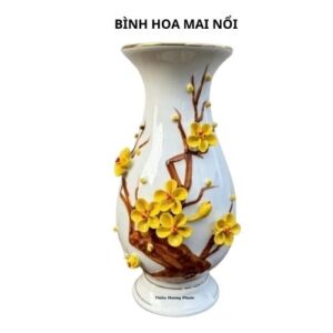 Bộ thờ cúng hoa mai nổi 1 cái