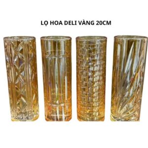 Bình hoa thủy tinh 1c 20cm