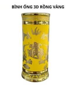 Bộ thờ cúng rồng vàng 3D 1 cái