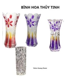 Bình hoa thủy tinh 1c