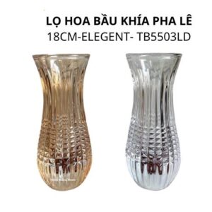 Bình hoa thủy tinh 1 cặp