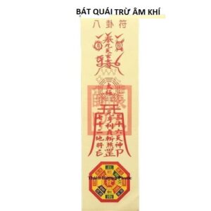 Bùa bát quái trừ âm khí 1c