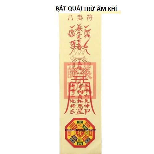 Bùa bát quái trừ âm khí 1c