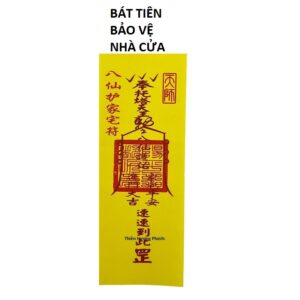 Bùa bát tiên bảo vệ nhà cửa