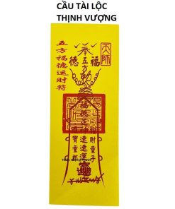 Bùa cầu tài lộc thịnh vượng