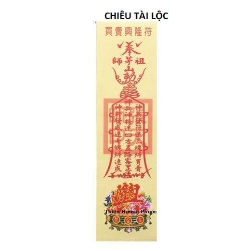 Bùa chiêu tài lộc 2