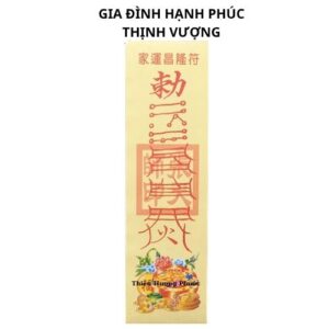 Bùa gia đình hạnh phúc thịnh vượng 1c