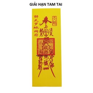 Bùa giải hạn tam tai
