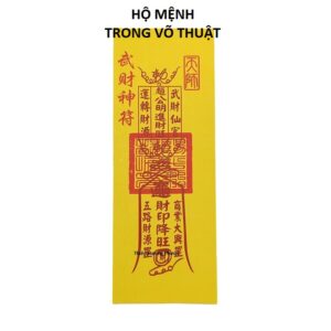 Bùa hộ mệnh trong võ thuật