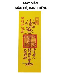 Bùa may mắn giàu có danh tiếng