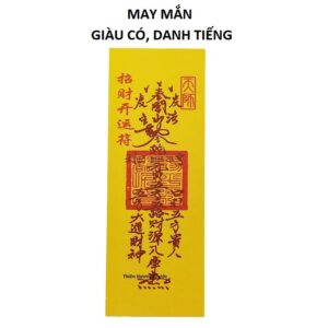 Bùa may mắn giàu có danh tiếng