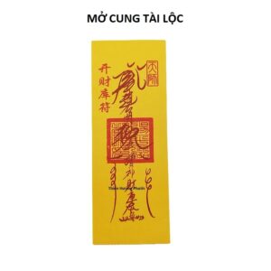 Bùa mở cung tài lộc