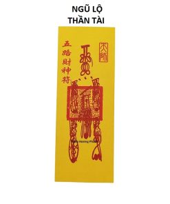 Bùa ngũ lộ thần tài