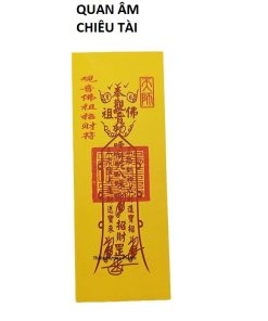 Bùa quan âm chiêu tài