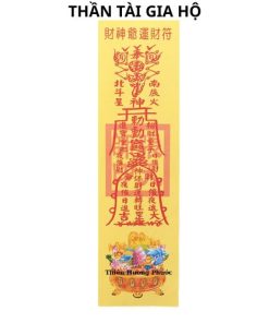 Bùa thần tài gia hộ 1 tờ