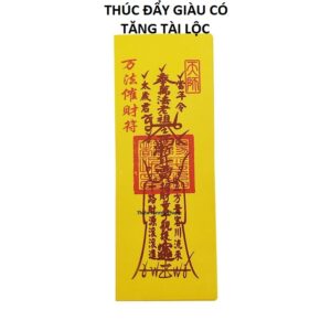 Bùa thúc đẩy giàu có tăng tài lộc