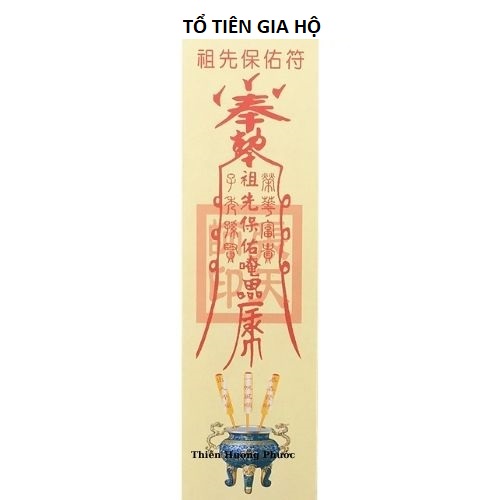 Bùa tổ tiên gia hộ 1c