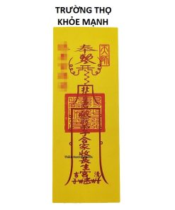 Bùa trường thọ khỏe mạnh