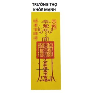 Bùa trường thọ khỏe mạnh