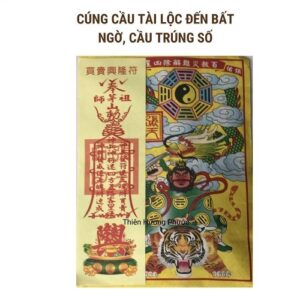 Cầu tài lộc đến bất ngờ trúng số trúng đề 1 bộ cơ bản