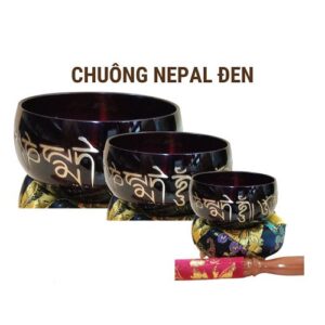 Chuông nepan đen 1 cái